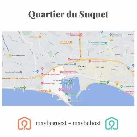 C055-bel Au Coeur Du Suquet Apartment *